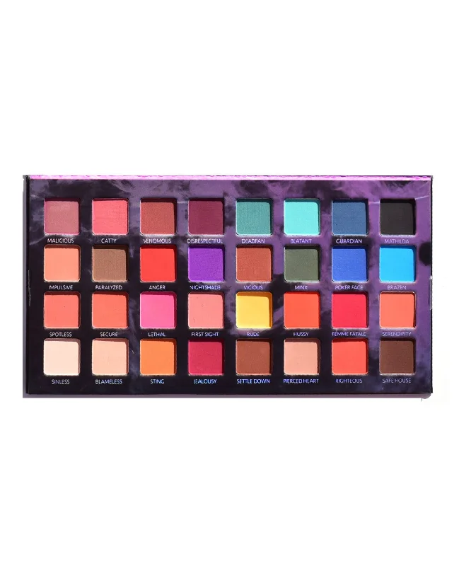 Buy Now Amor Us Noir Fatale Pressed Pigment Eyeshadow Palette