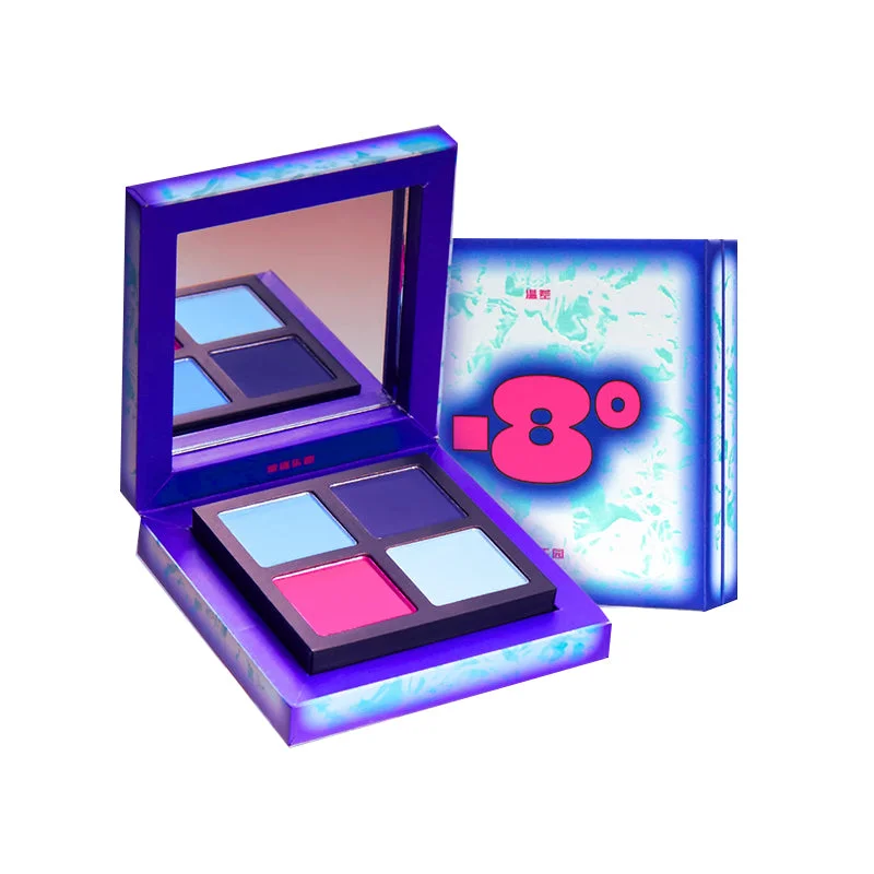 Now or Never EXILEJOY Temperature-Change Eyeshadow Palette - #8℃ (Blue & Pink)
