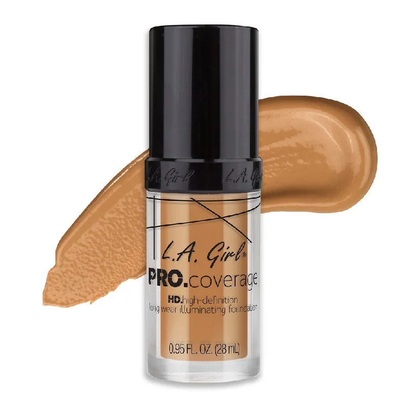 Closeout Deal L.A. Girl Cosmetics Pro Coverage HD Foundation - Nude Beige