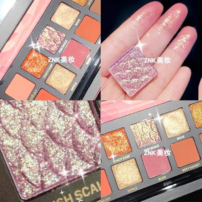 Great Deals NEW Arrival Charming Eyeshadow 12 Color Palette Make up Palette Matte Shimmer Pigmented Eye Shadow Powder Free shipping