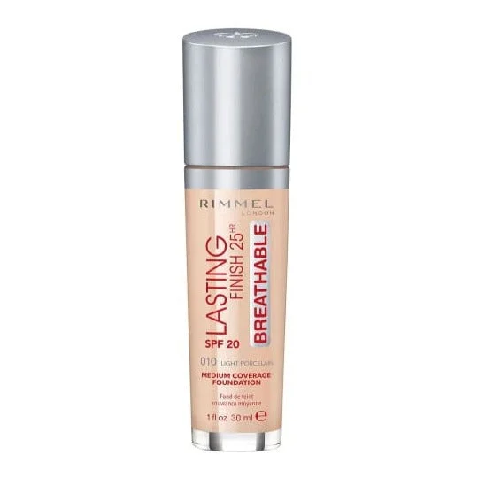 Big Discounts Rimmel Lasting Finish 25HR Breathable Foundation - Light Porcelain